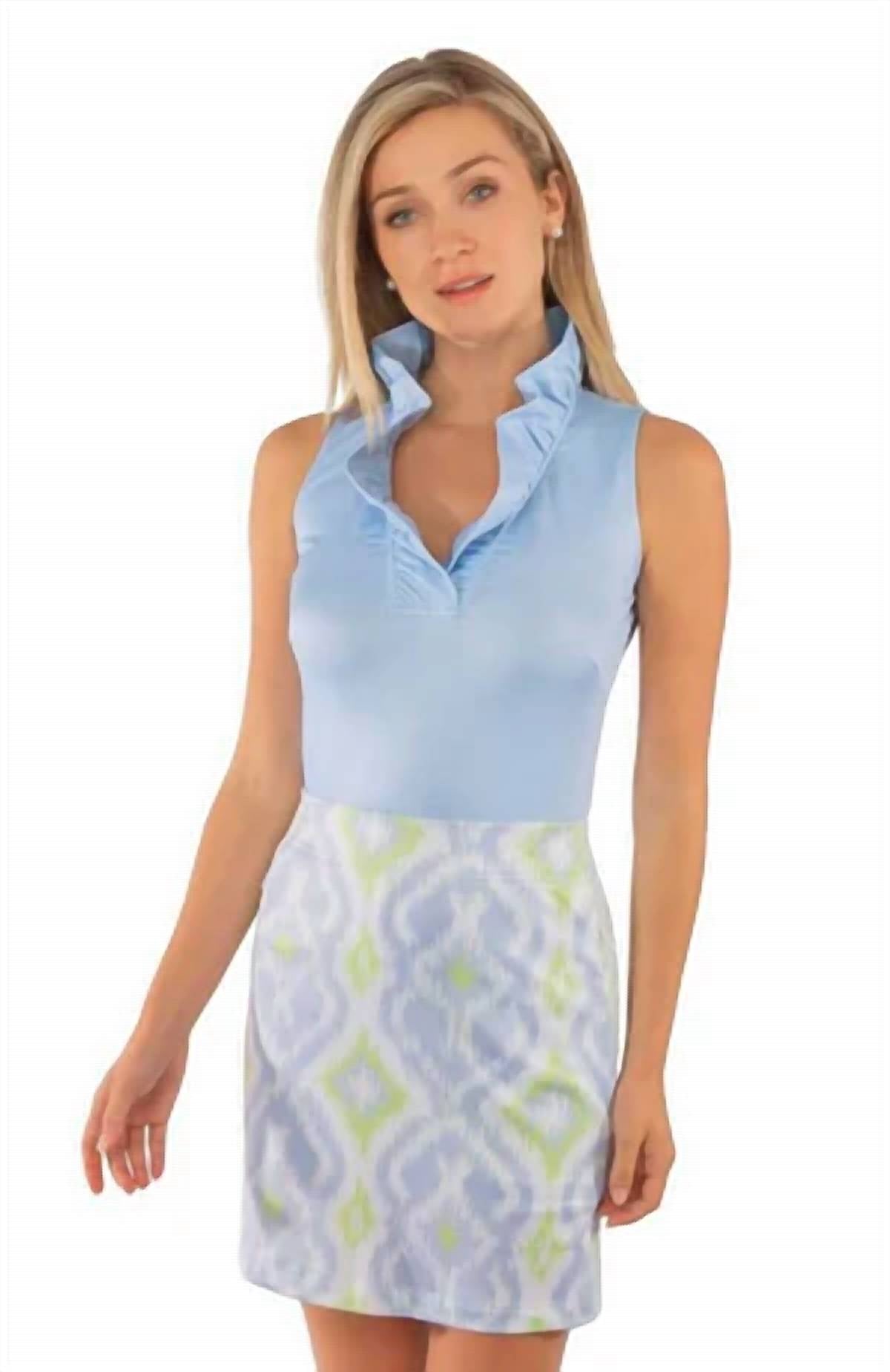 Gretchen Scott - RUFFNECK SLEEVELESS TOP