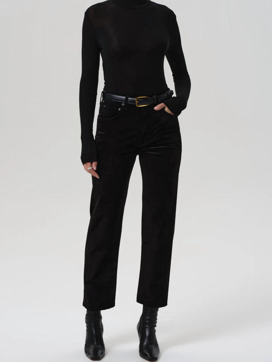 Citizens Of Humanity - Delfina Velvet Straight Leg Pant