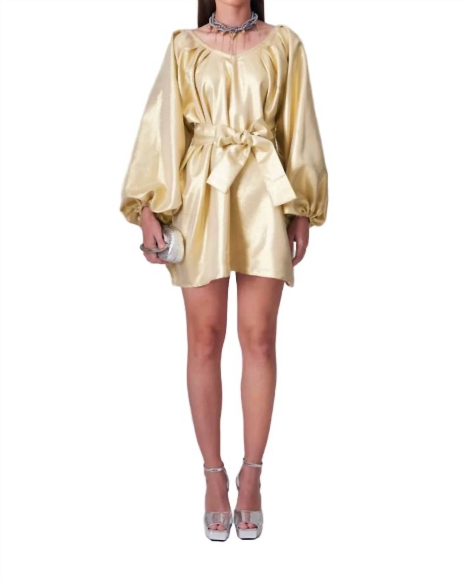 Tela Luxury Mercantile - Golden Age Dress