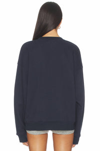 Favorite Daughter - Varsity Embroidered Sweatshirt