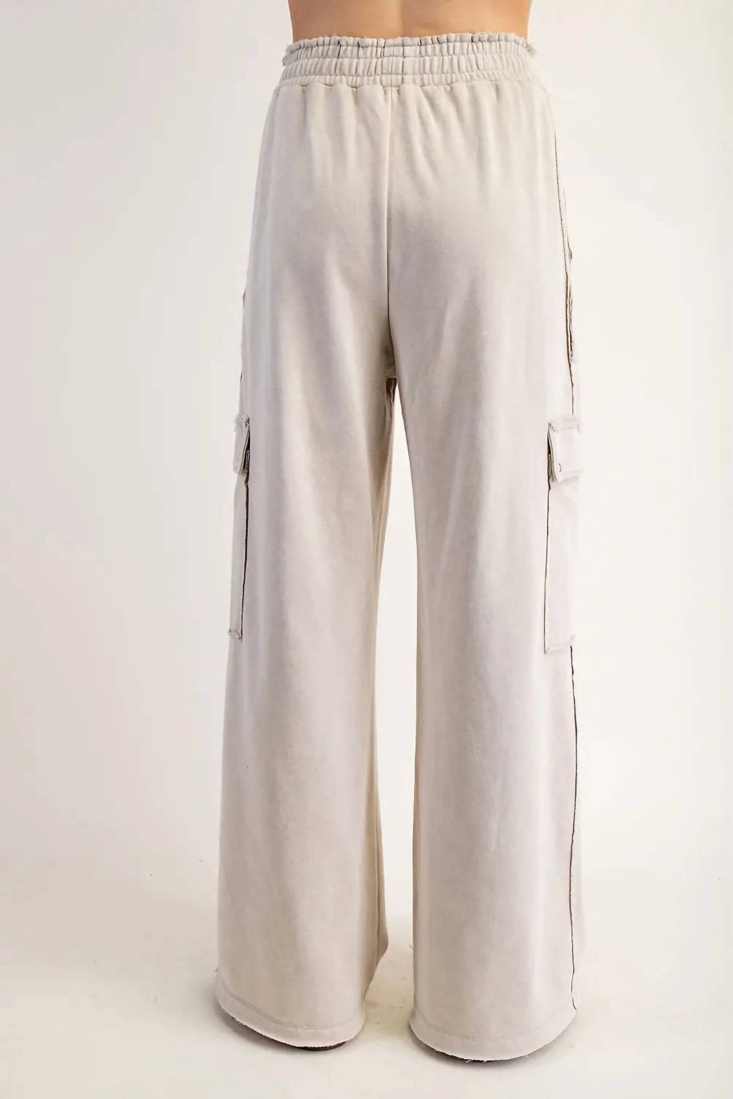 Ee:Some - Lucy Washed Cargo Sweatpants