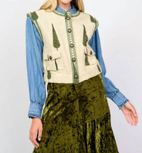 Ivy Jane - Tree Print Vest