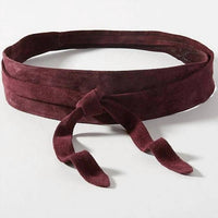 Ada Collection - Women's Wrap Suede Belt