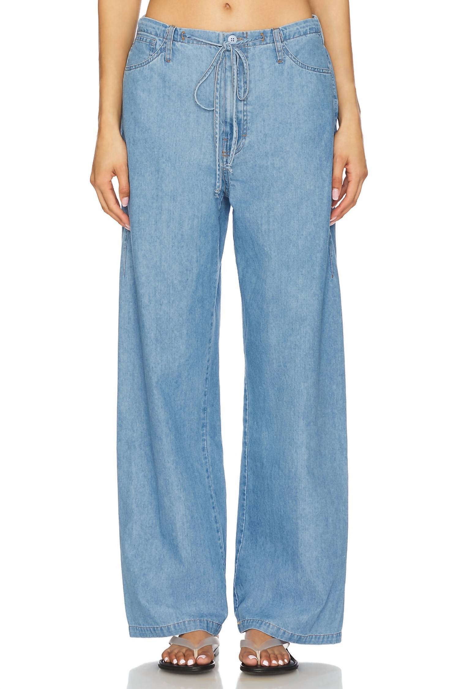 Lna - Gia Tie Waist Pant