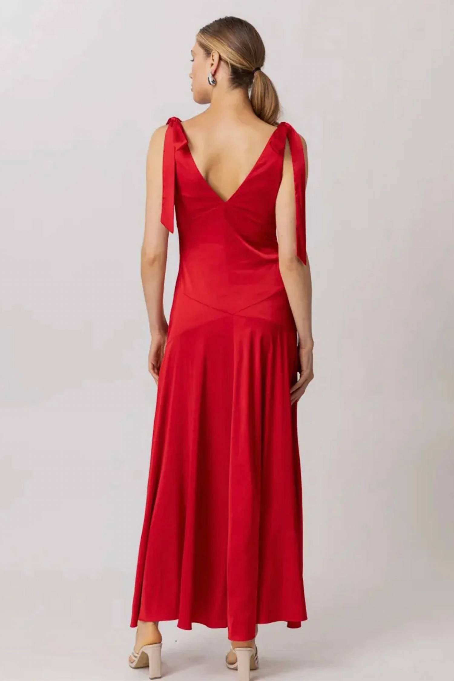 Line And Dot - Draped Maxi Dress