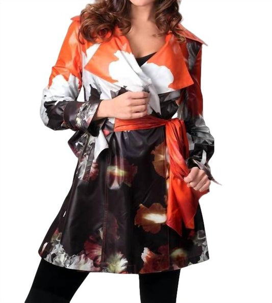 Angel - Mural Trench Rain Jacket