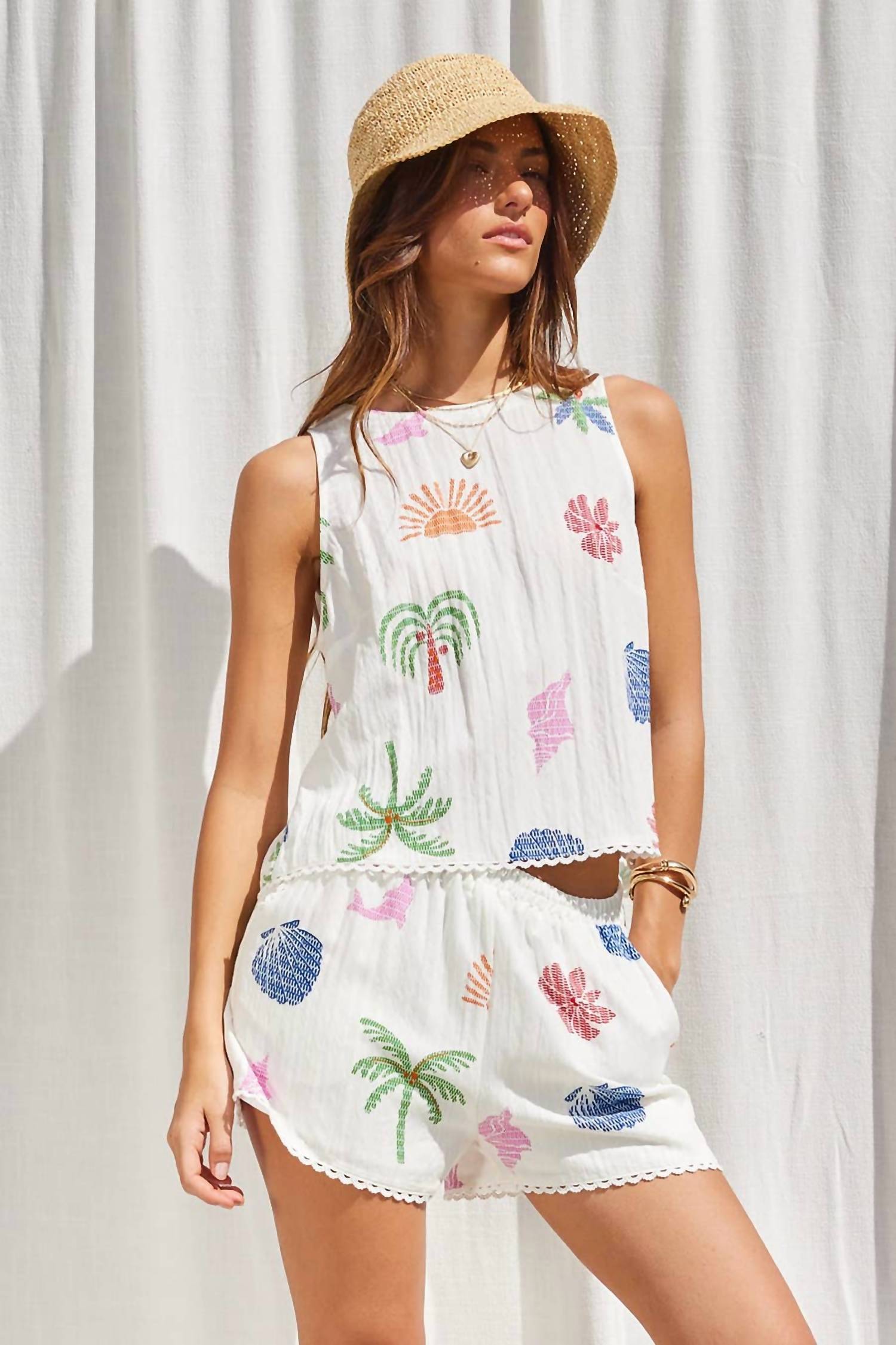 Illa Illa - Seaside Two Piece Short Set