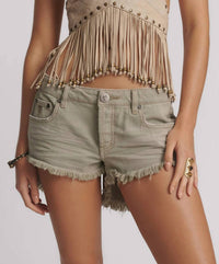 One Teaspoon - Bonitas Low Waist Denim Shorts