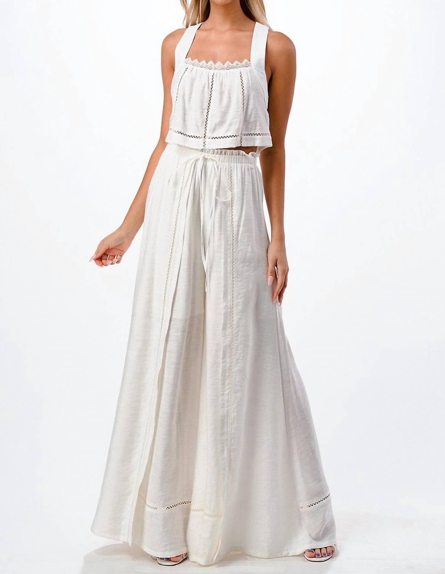 Fate By Lfd - Valerina Wide Leg Pants
