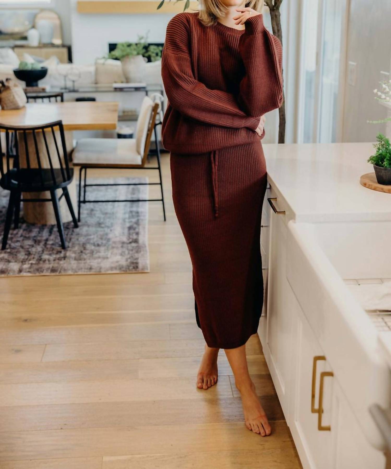 Mikarose - Midi Sweater Skirt