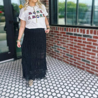 Endless Rose - Everly Sequin Maxi Skirt