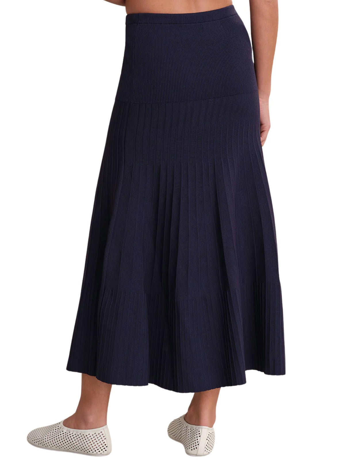 525 America - Gwyneth Solid Midi Skirt
