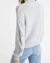 525 America - Talia Diamond Stitch Pullover