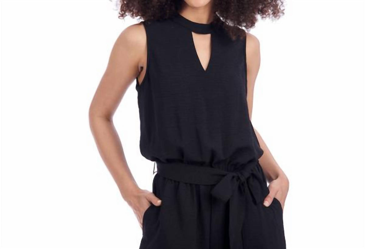 Mudpie - Bowie Sleeveless Jumpsuit