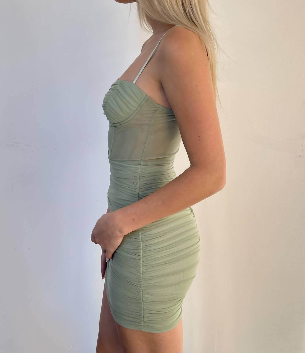 Blue Blush - Stefani Mini Dress