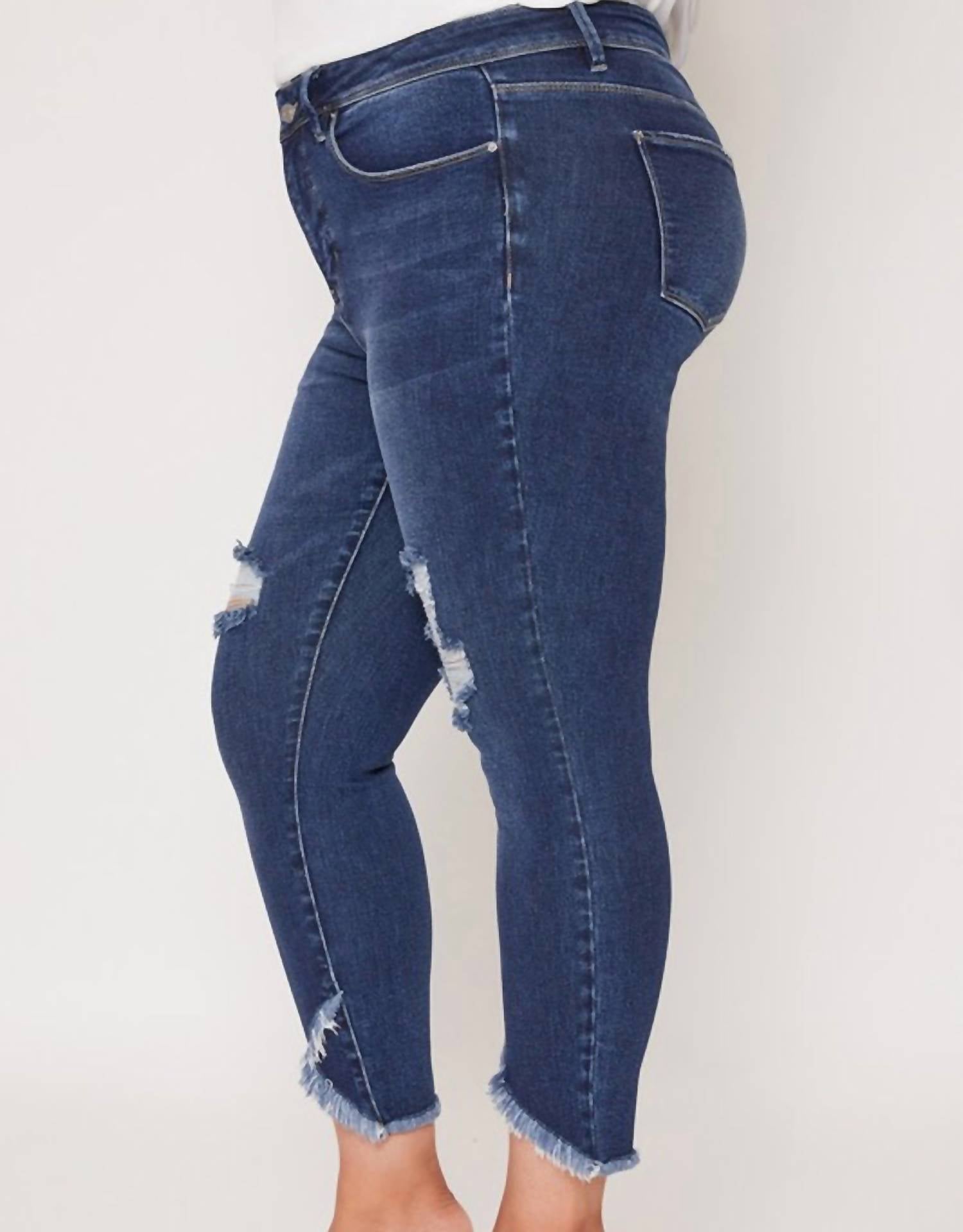 Royalty - Missy Vintage Tulip Hem Jeans