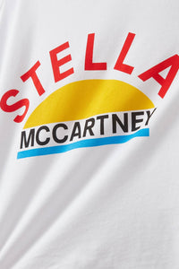 Stella Mccartney - Kid's Active Tee With Stella Sport Logo Print