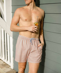 Southern Shirt Company - Stripes Seersucker Swim Trunks