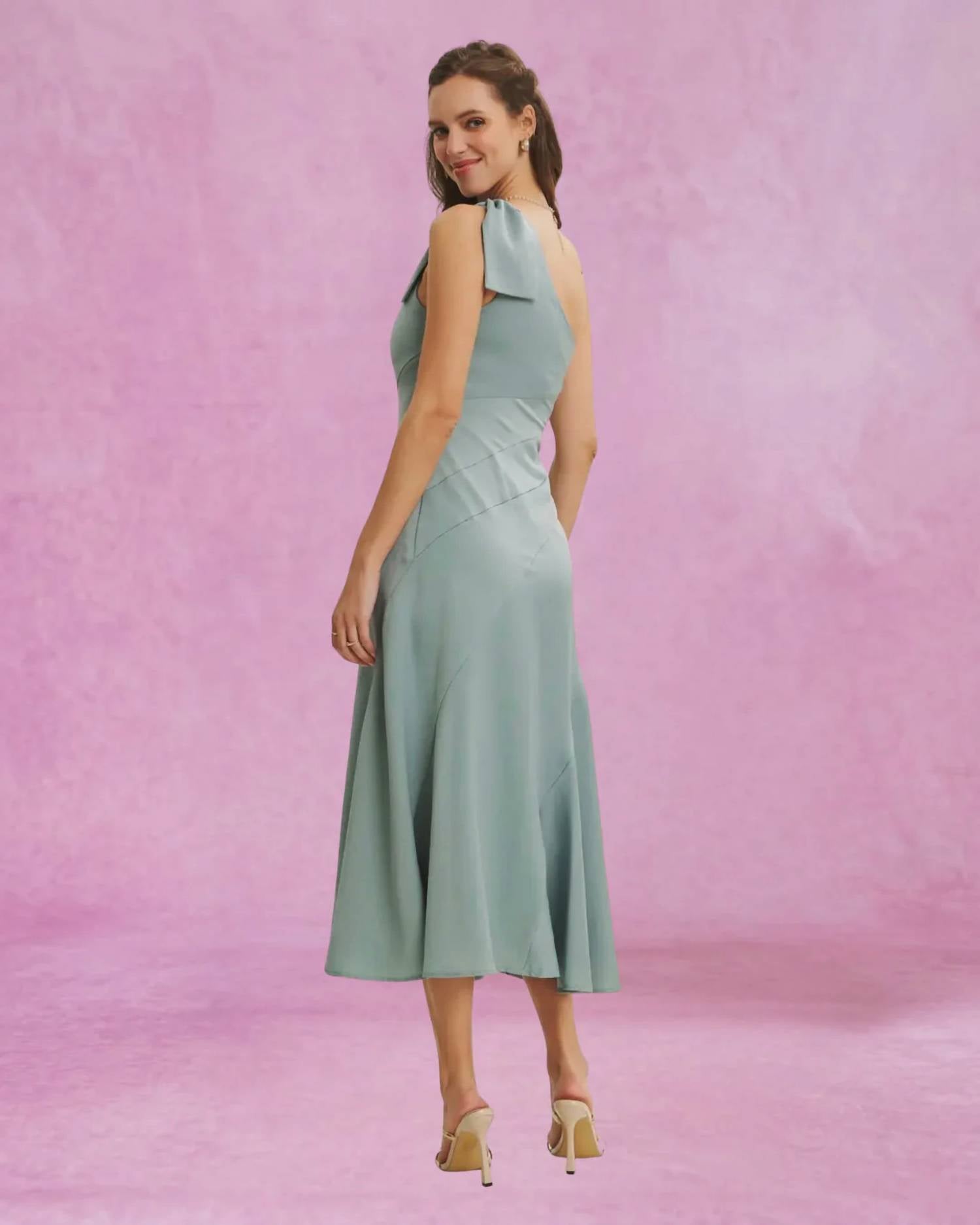In February - One Shoulder Midi Dress