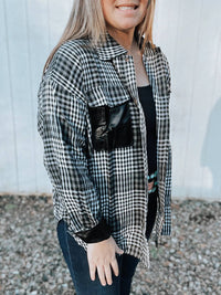 Blue Buttercup - Oversized Medford Top