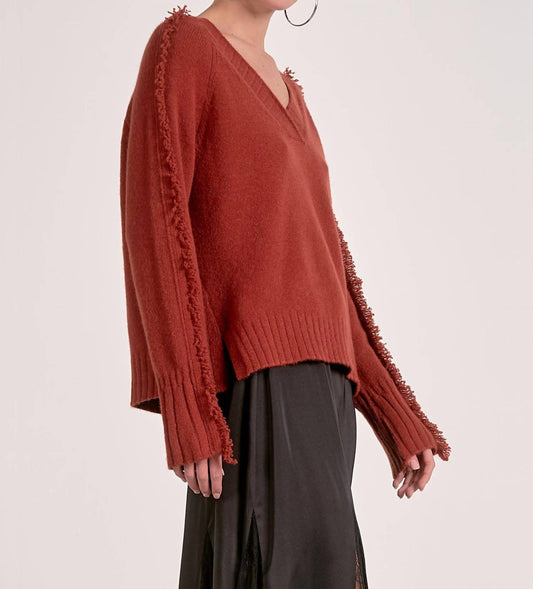 Elan - Sloane V-neck Sweater