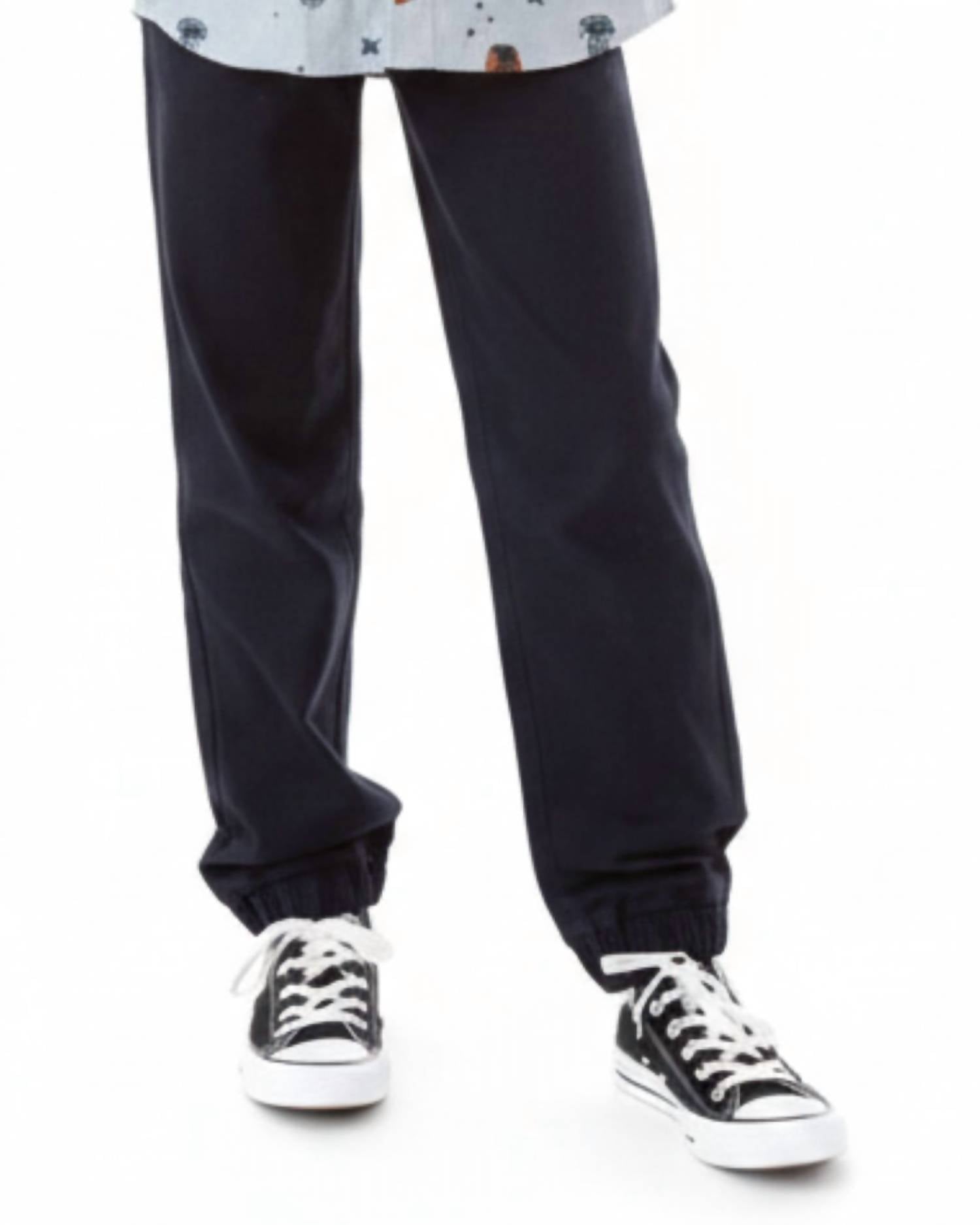 Noruk Collection - Boys Twill Stretch Jogger Pants