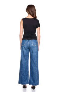 Susana Monaco - One Arm Dolman Sleeve Top