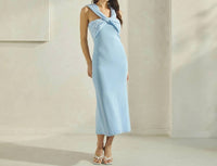 Able - Twist Neck Maxi Dress