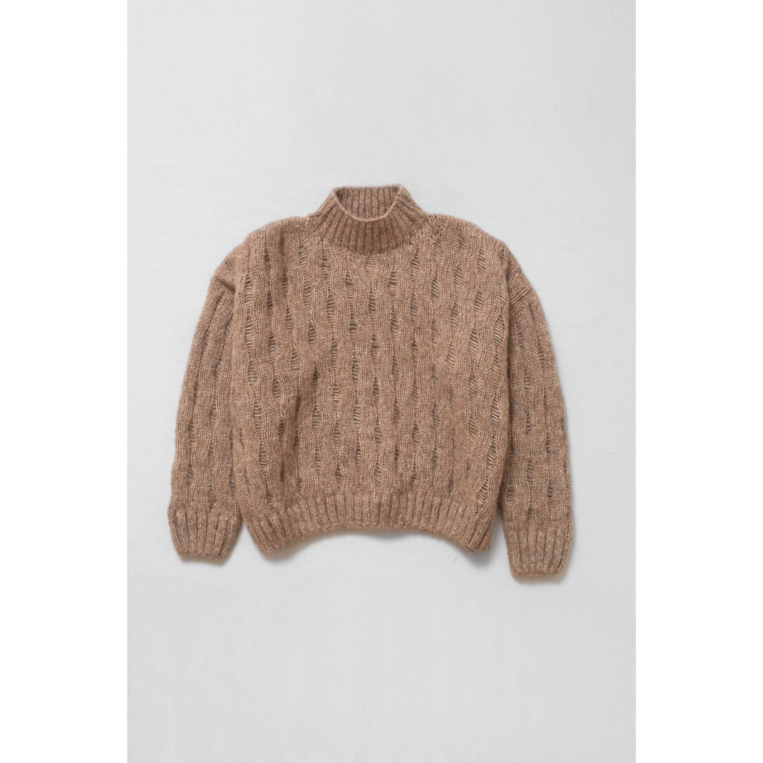 Micaela Greg - Wave Cable Pullover