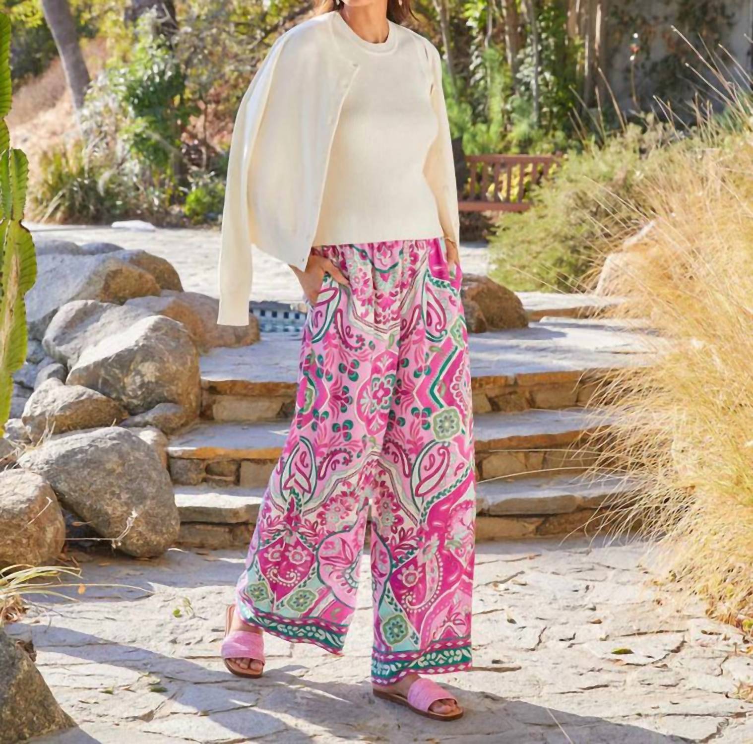 Karen Kane - Wyndy Wide Leg Pants