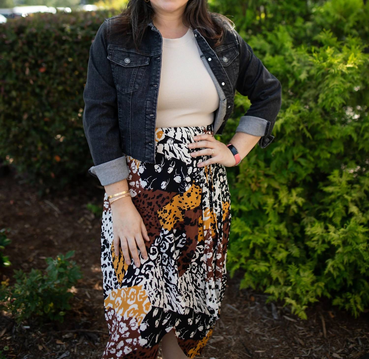 Apricot - Wrap Midi Skirt