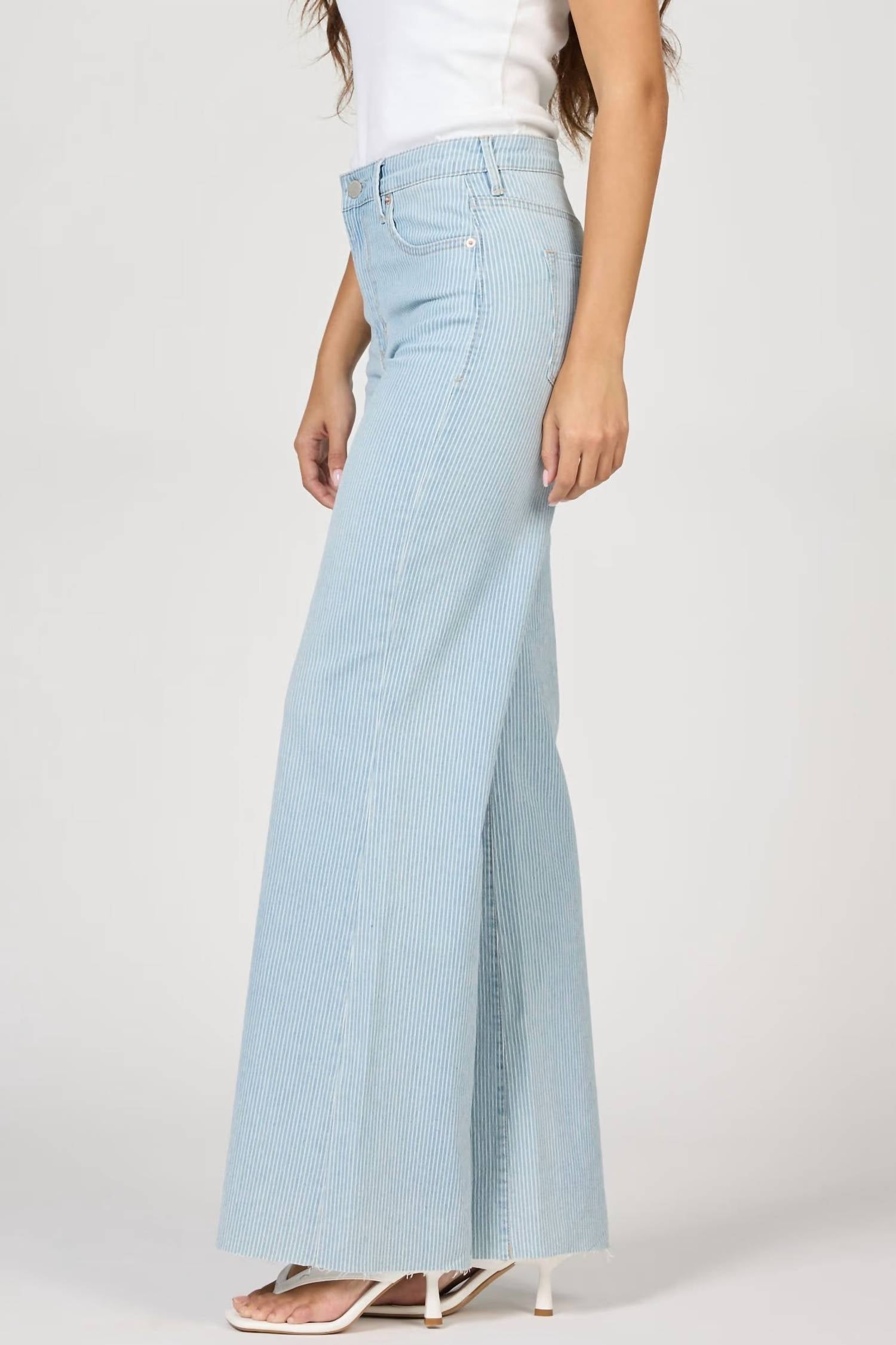 Dear John Denim - Fiona High Rise Wide Leg Jeans