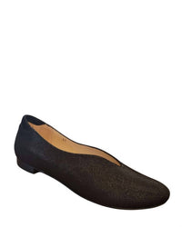 Piesanto - Women's Textured Dress Flat Shoes