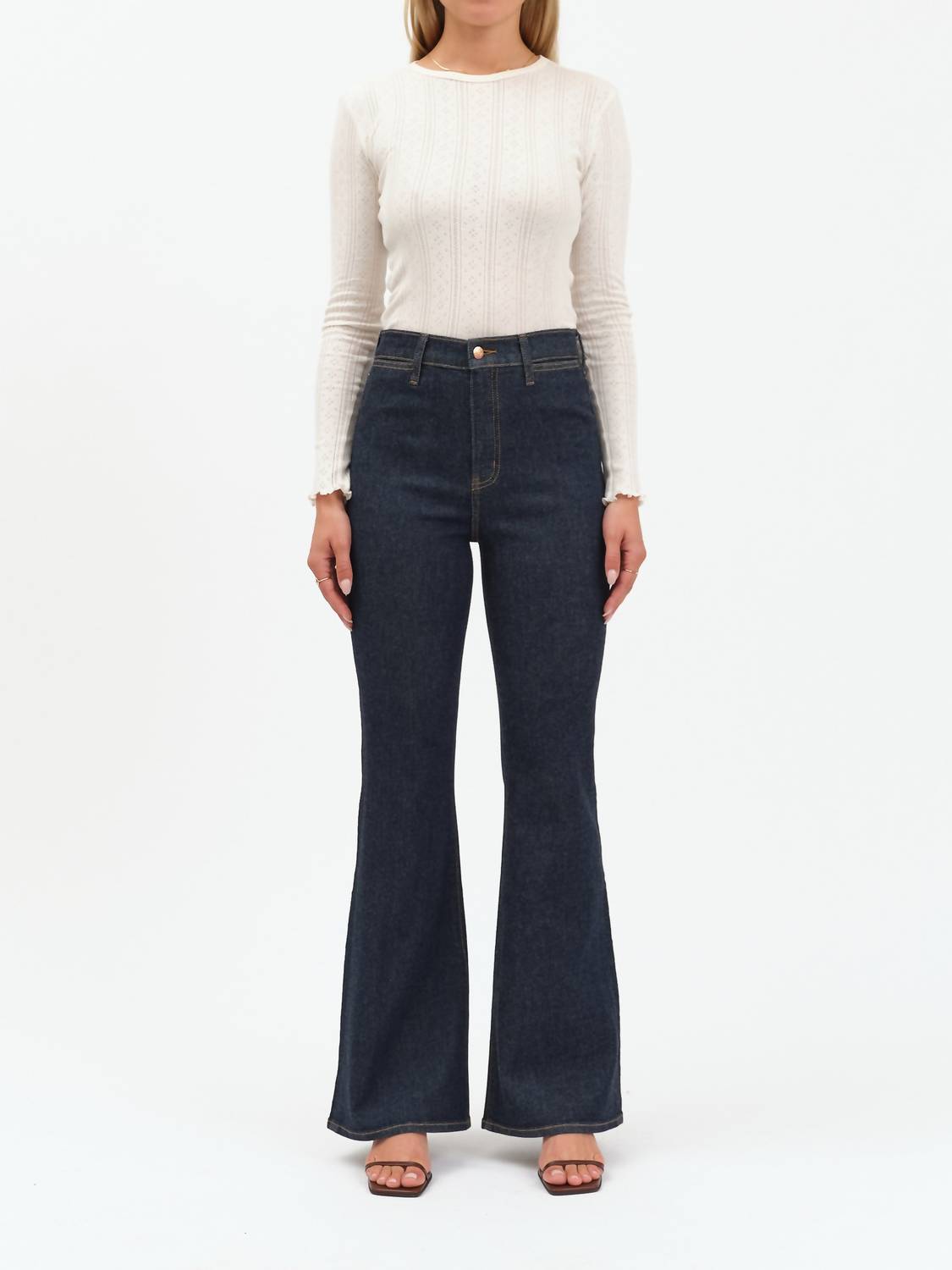 Daze - Sunset Flare High Rise Jeans