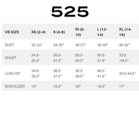 525 America - DEMI HIGH CREW NECK TANK