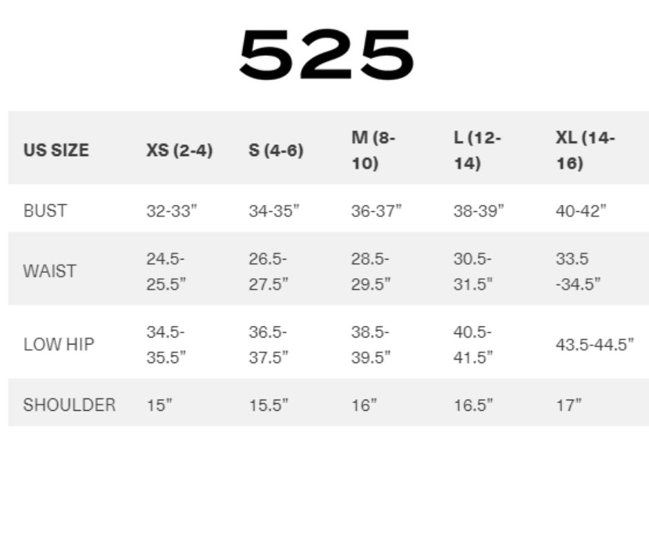 525 America - DEMI HIGH CREW NECK TANK