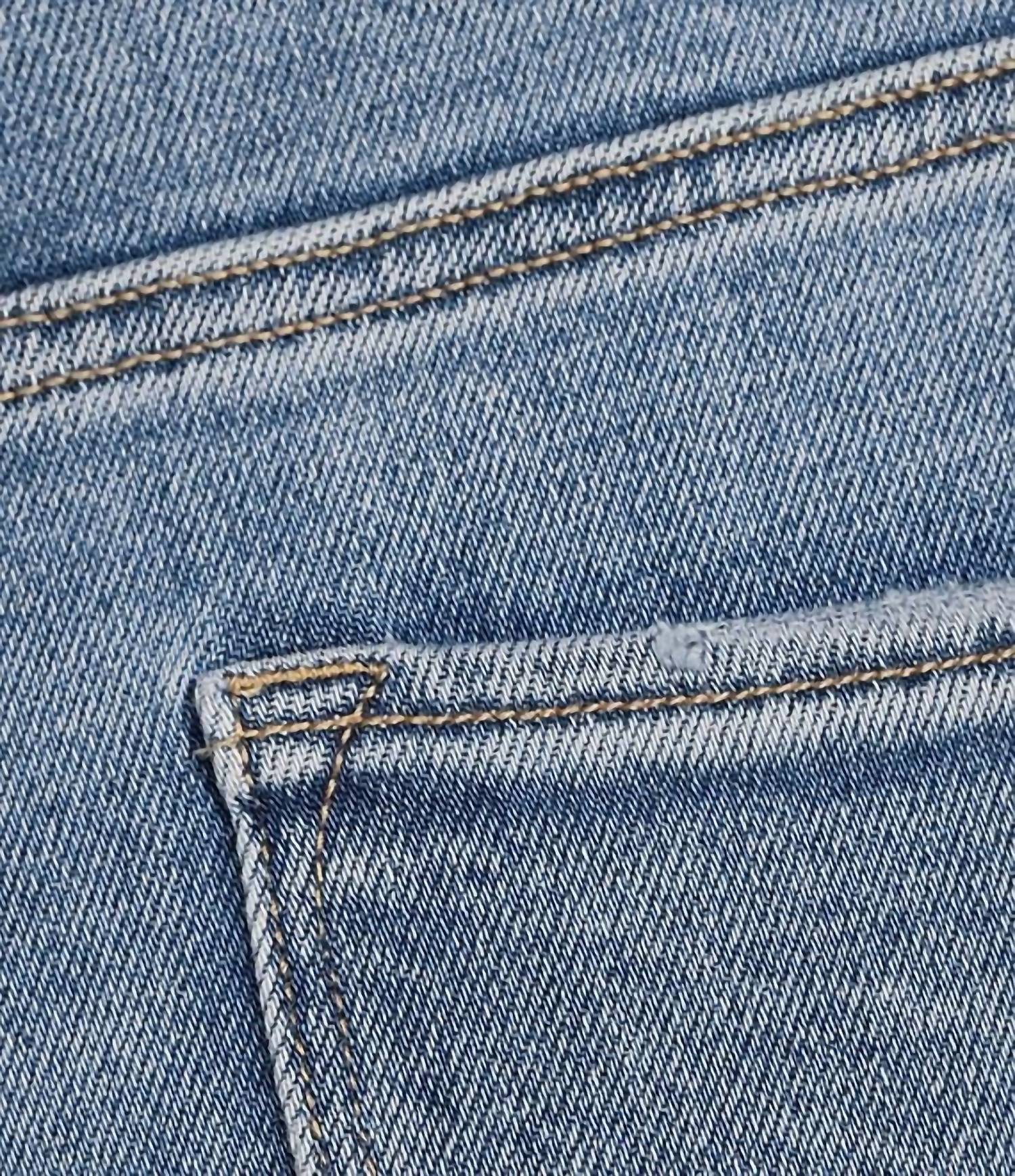 Dear John Denim - Jodi Straight Leg High Rise Fray High Low Hem Jean