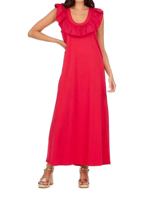 Mudpie - Kimi Ruffle Neck Dress