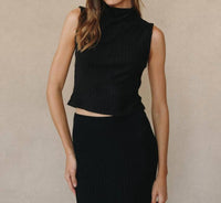 Bella Dahl - Sleeveless Mock Neck Top