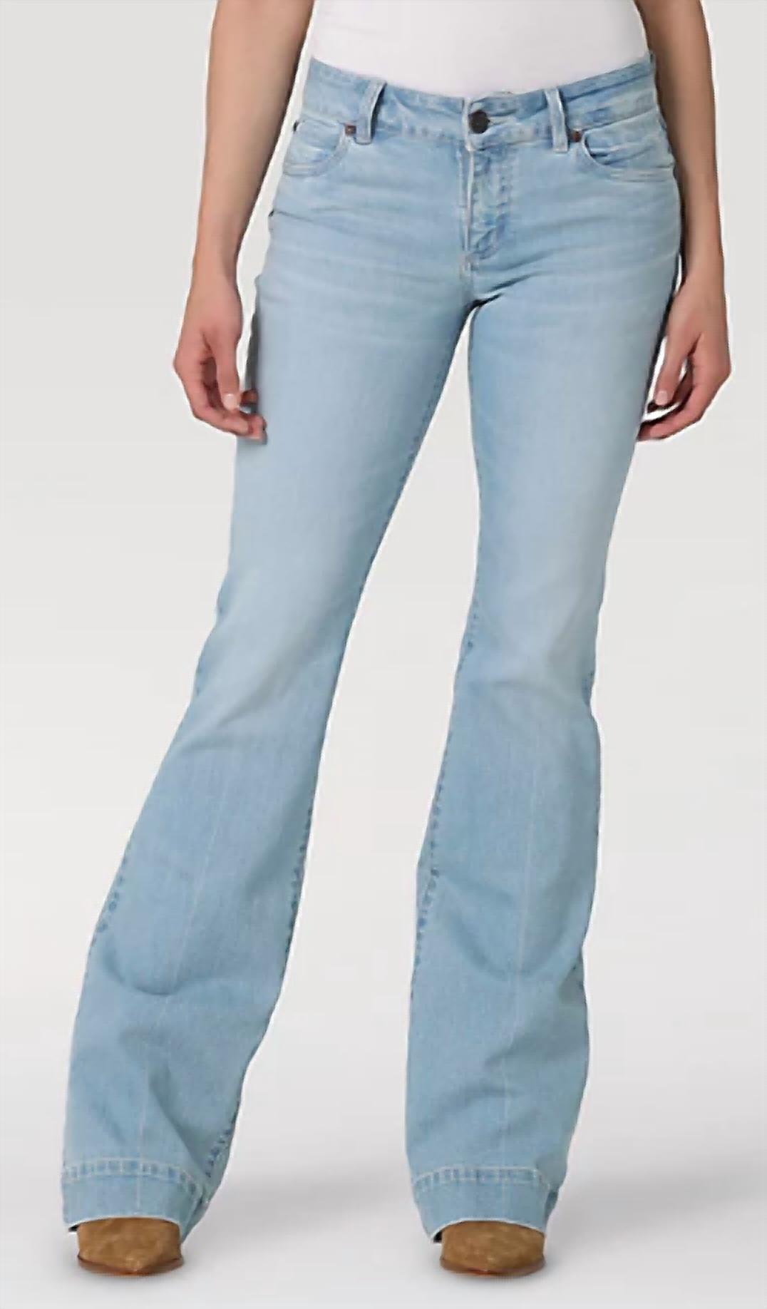 Wrangler - Women's Wide Leg Trouser Jeans