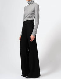 Harris Boulevard - Felted Jersey Wide Leg Pant