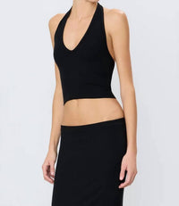 Eterne - Cropped Halter Top