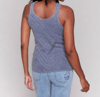 Charlie B - Chevron Pointelle Knit Camisole