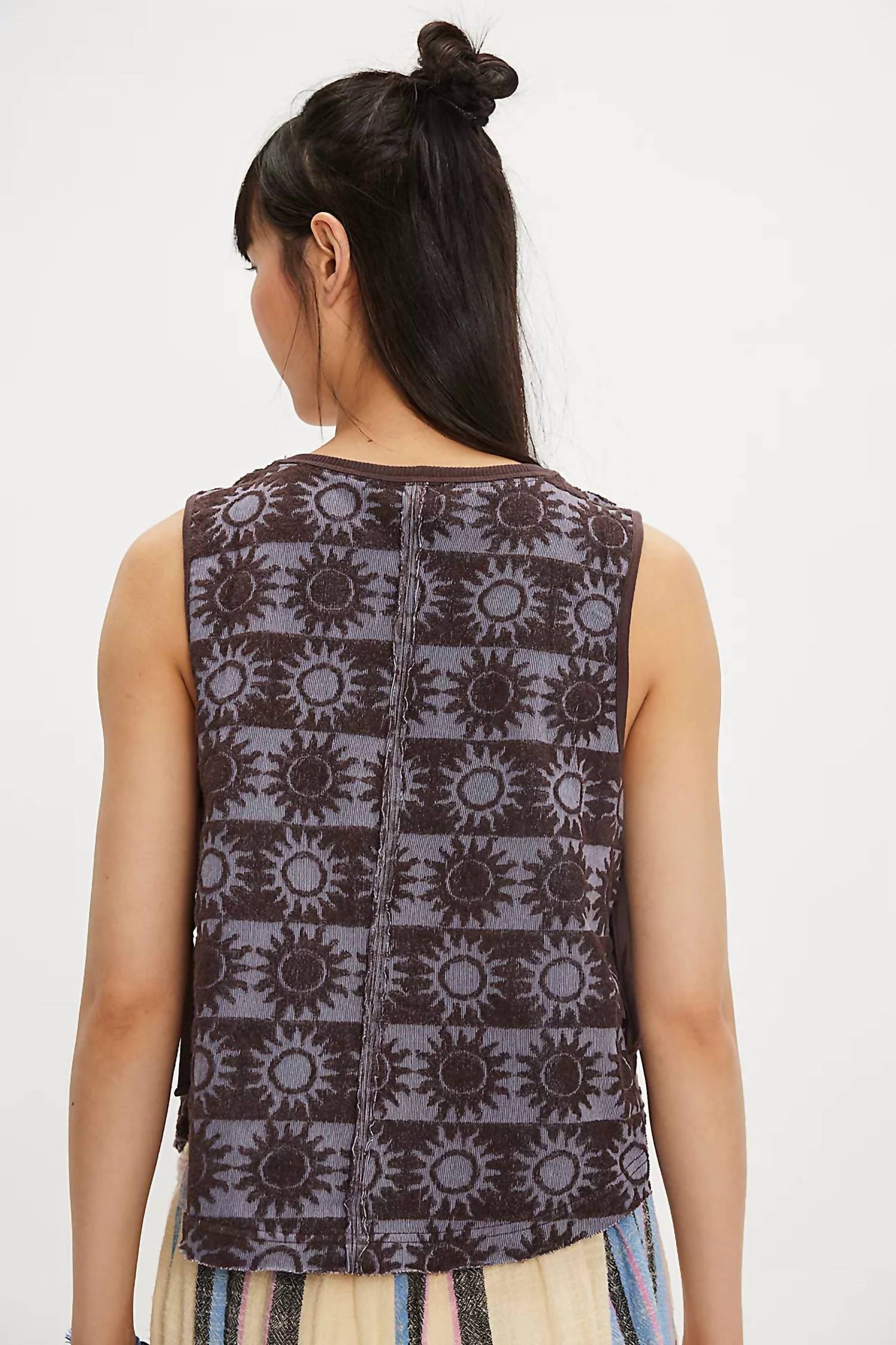 Free People - Side-tie Towel Terry Top