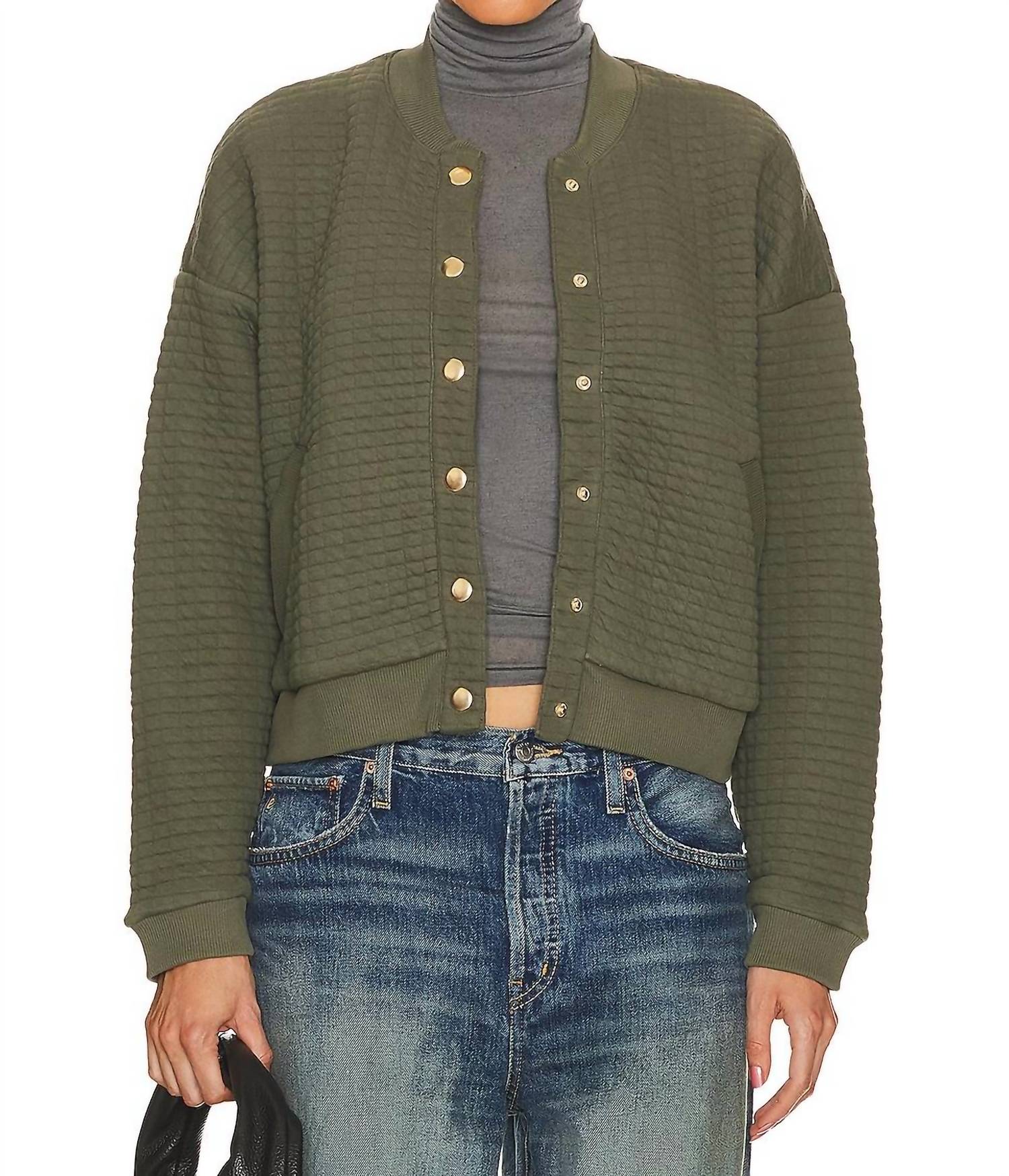 Nation Ltd - Logan Oversized Bomber Jacket