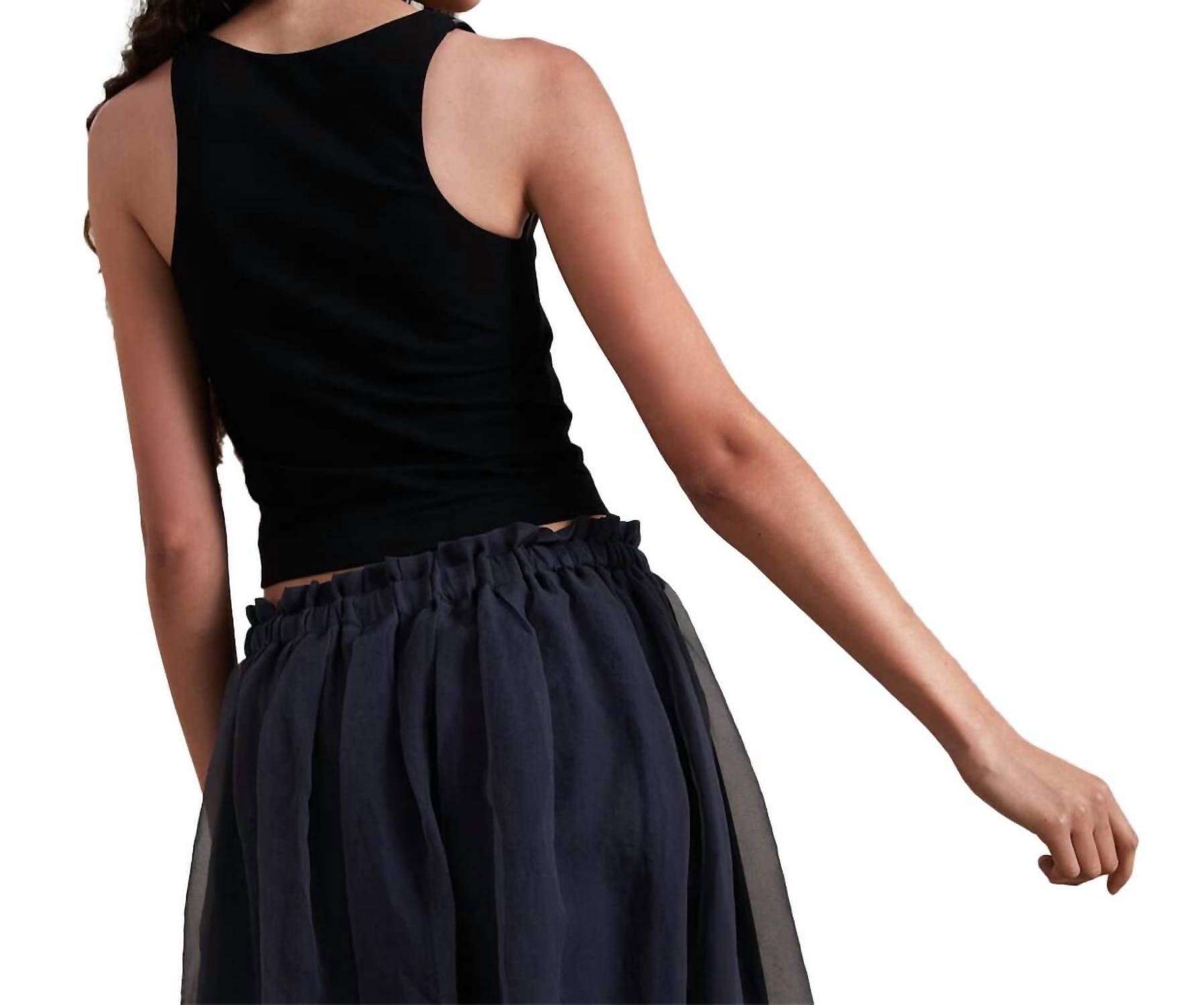 Brunello Cucinelli - Flat Cotton Bra Top Tank With Monili