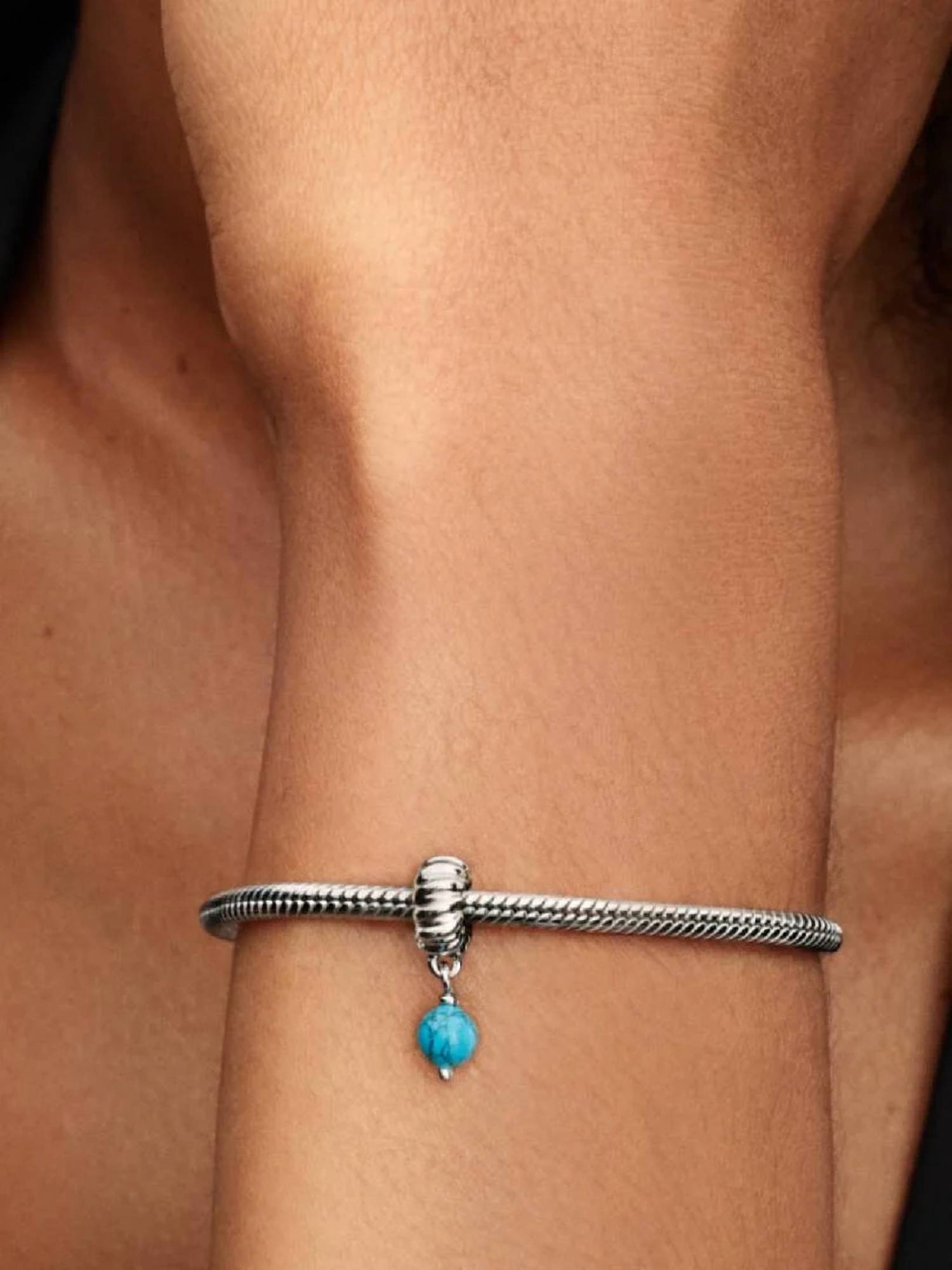 Pandora Dangle Charm in silver - women's jewelry - detail view