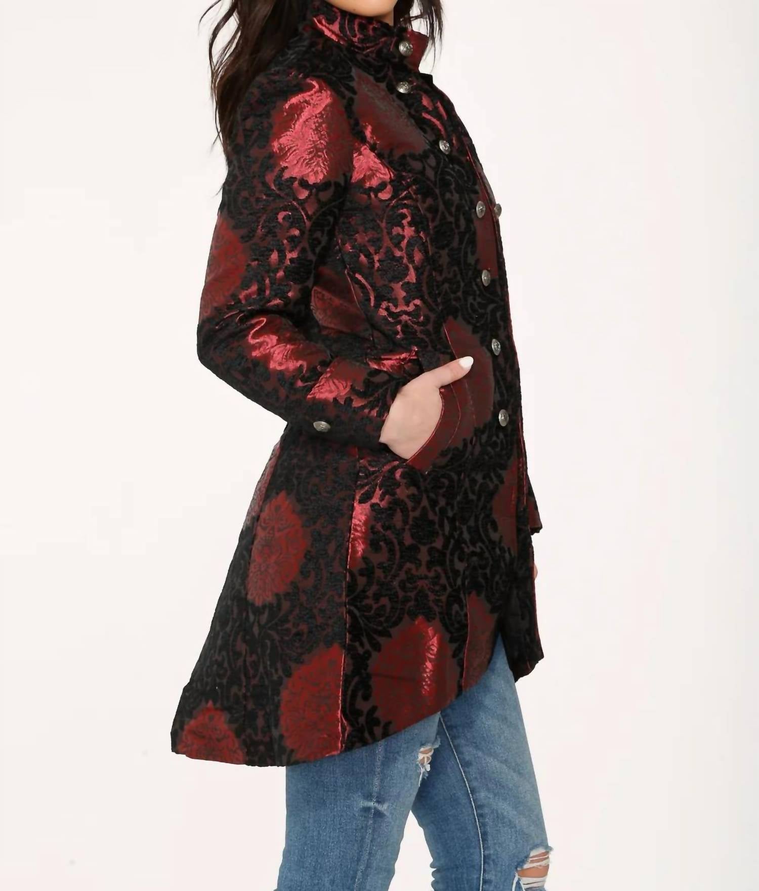 Orchid Bloom - Brocade Hilo Coat