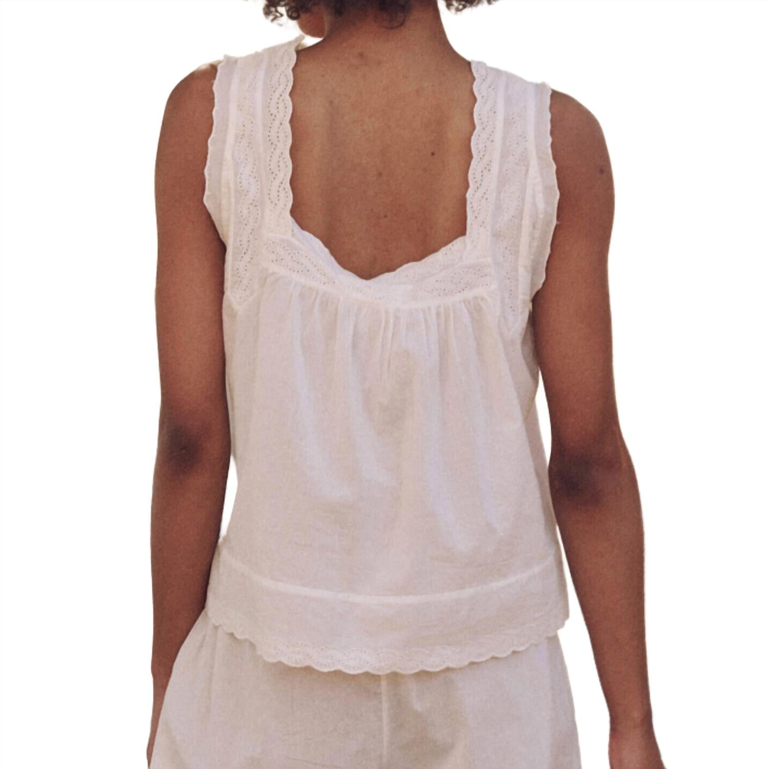 The Great. - Women's The Eyelet Tank Top