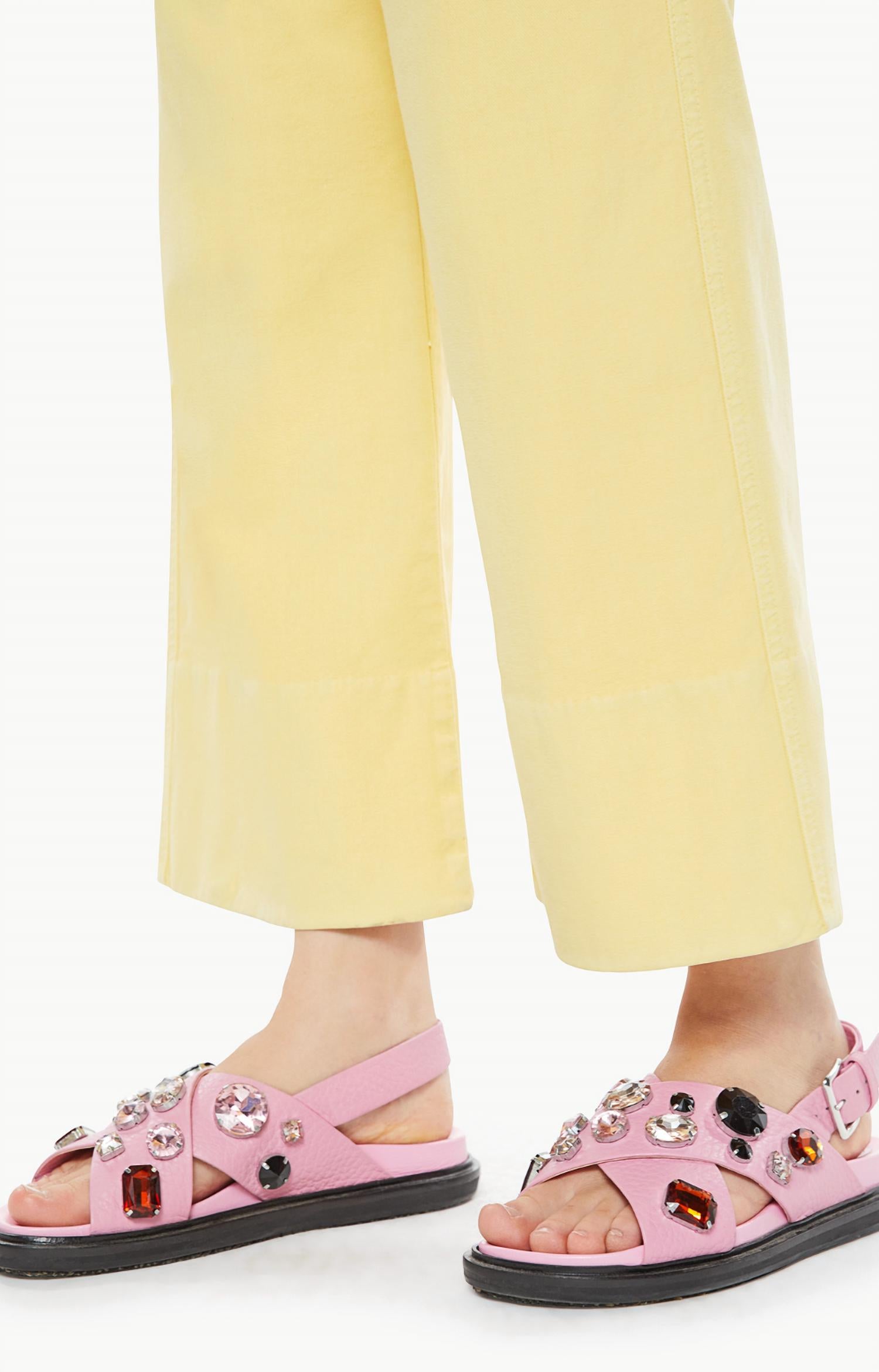 Mother - Maven Wide Hem Ankle Jeans
